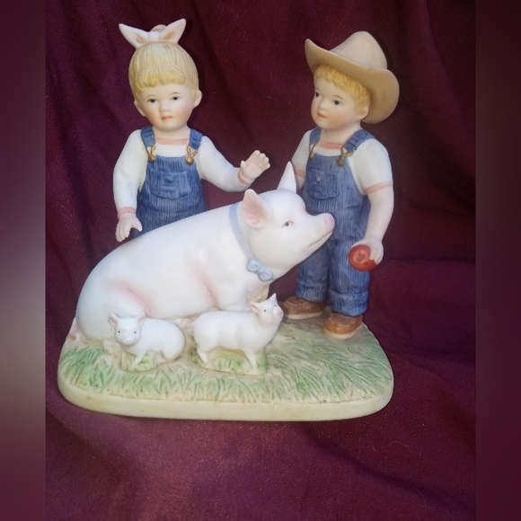Home Interiors Other - Home interiors Denim Days "Prize Pig" figurine